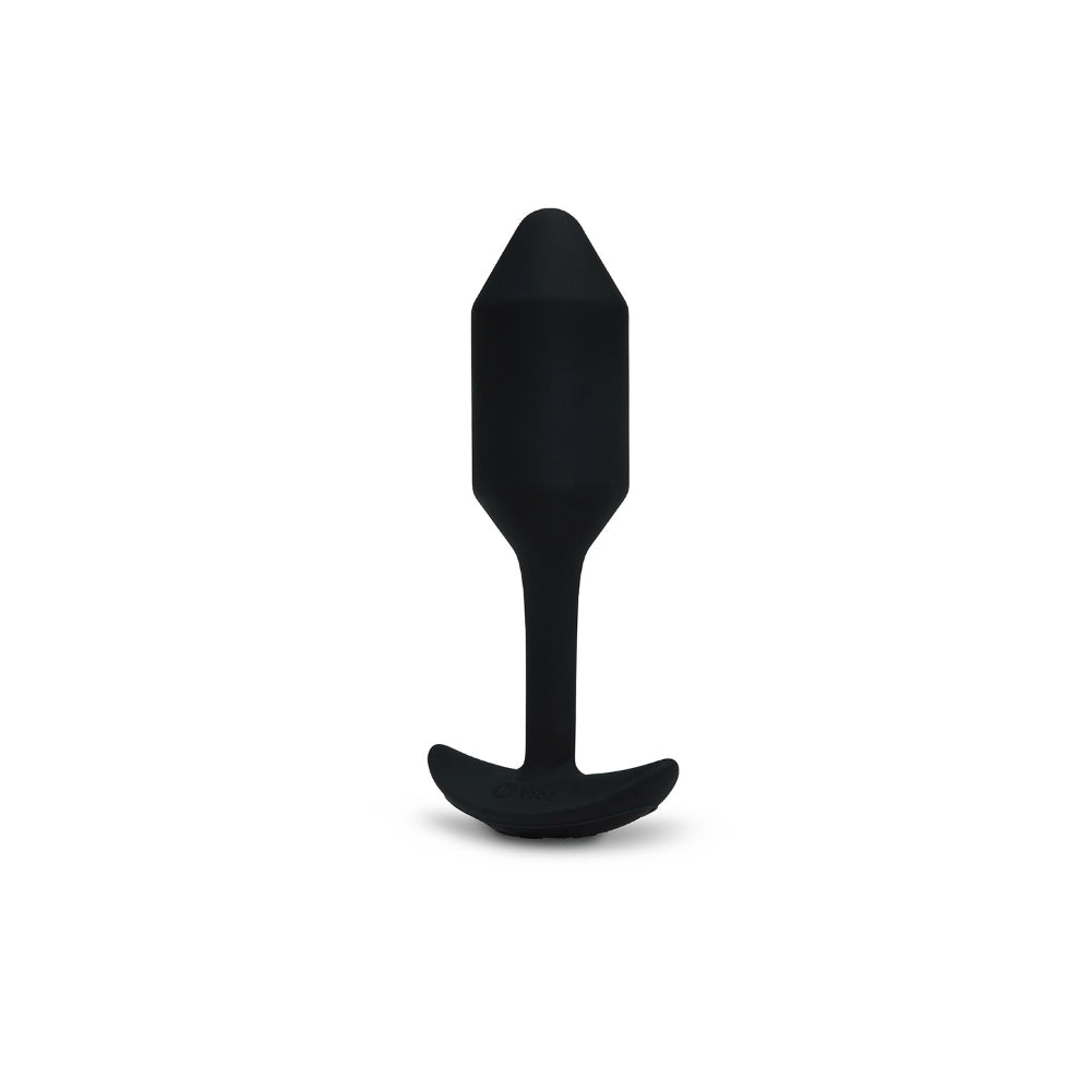 b-Vibe Snug Plug Vibrating Medium Silicone Weighted Butt Plug