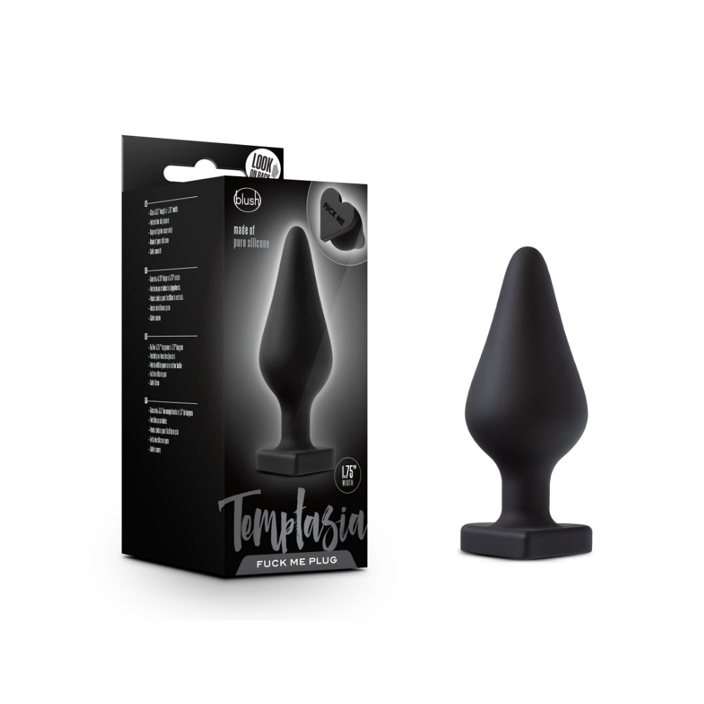 Blush Temptasia Fuck Me Silicone Butt Plug