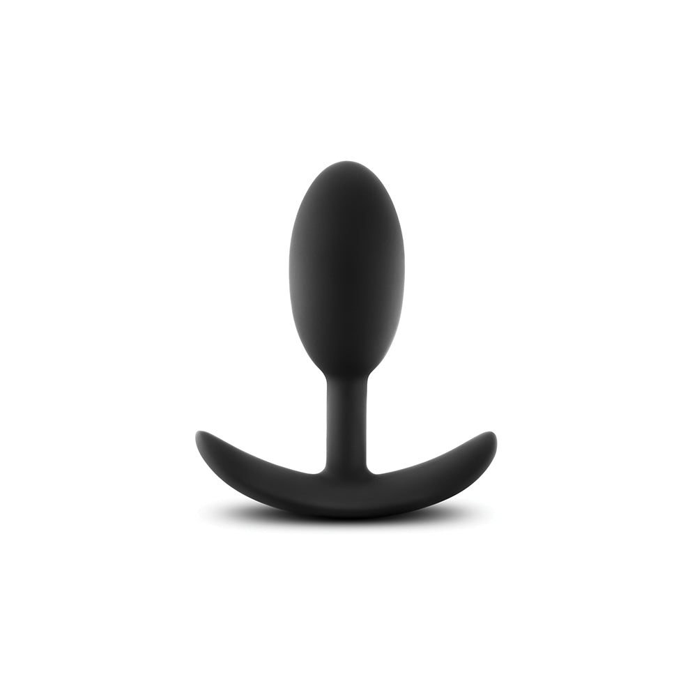 Blush Luxe Medium Wearable Vibra Slim Silicone Anal Plug