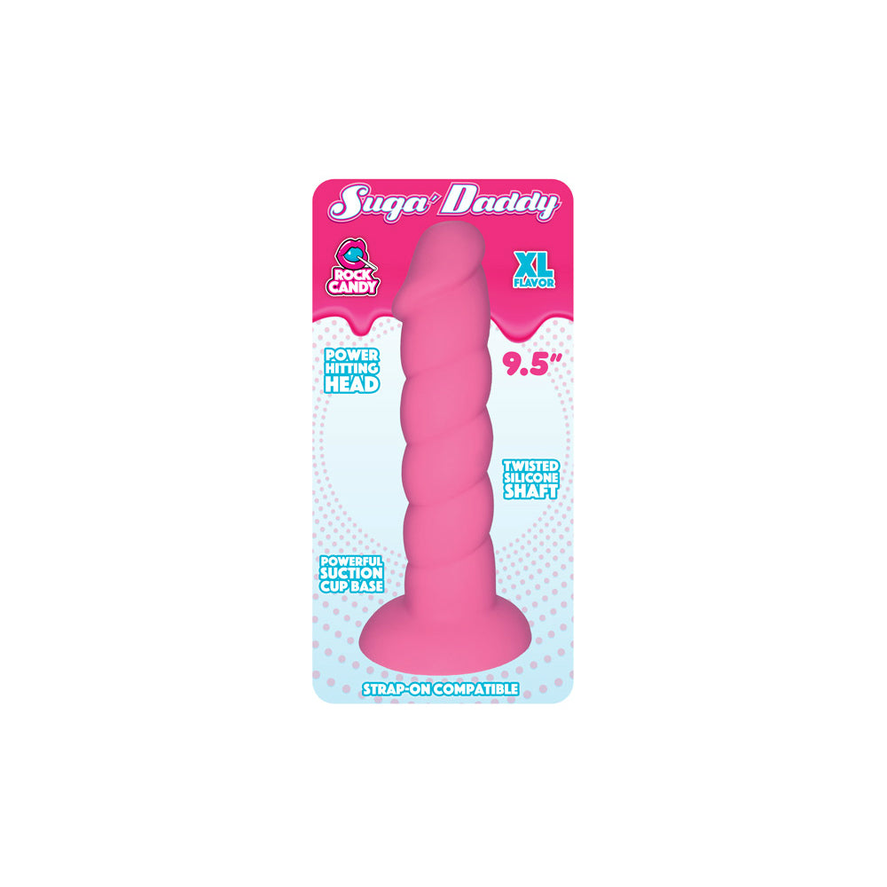 Rock Candy Suga Daddy 9.5" Silicone Suction Cup Dildo