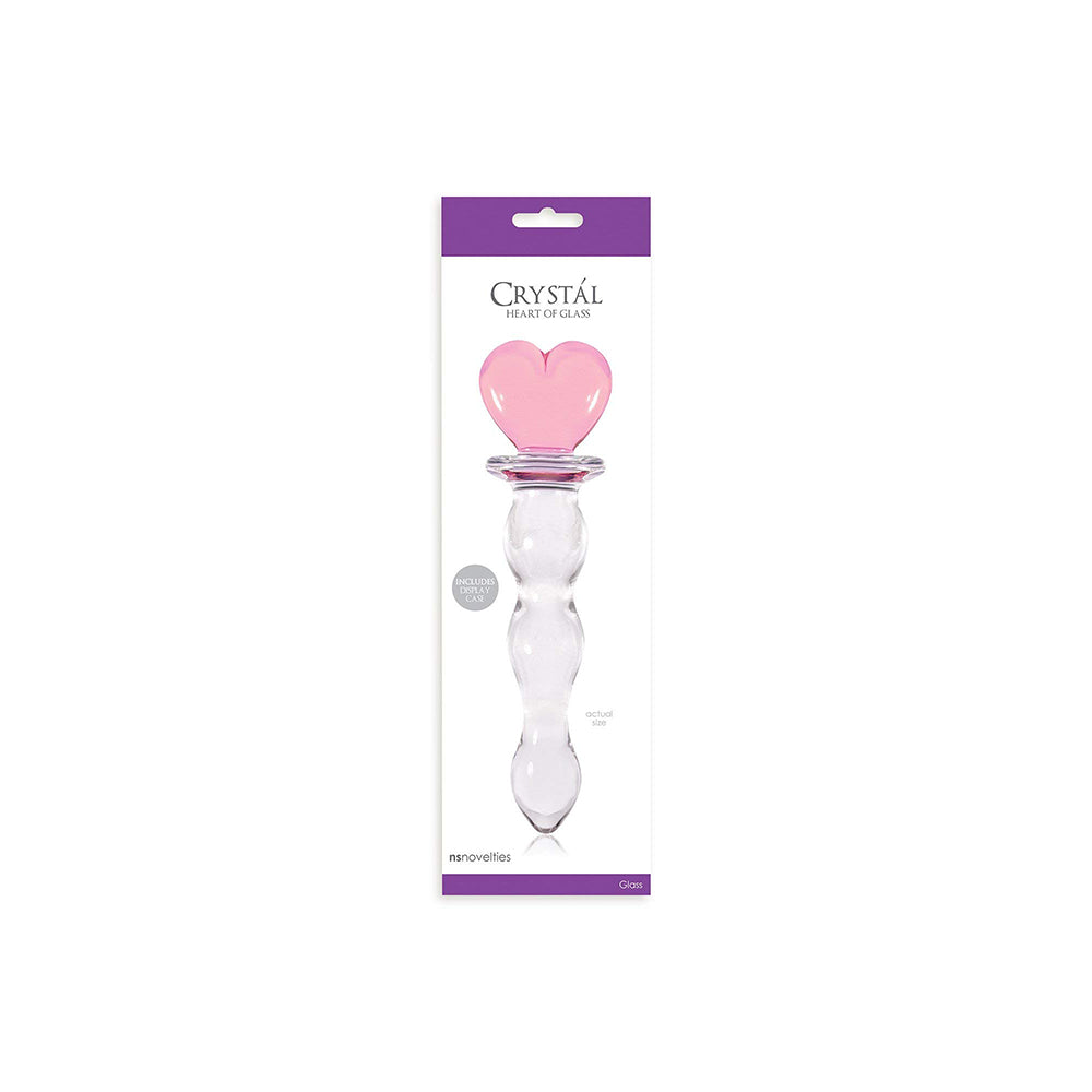 Crystal Heart of Glass Dildo