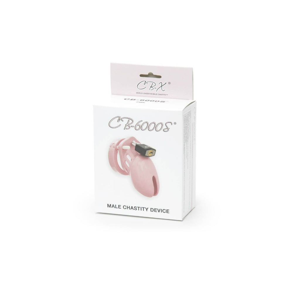 CB-6000S Pink Chastity Cage