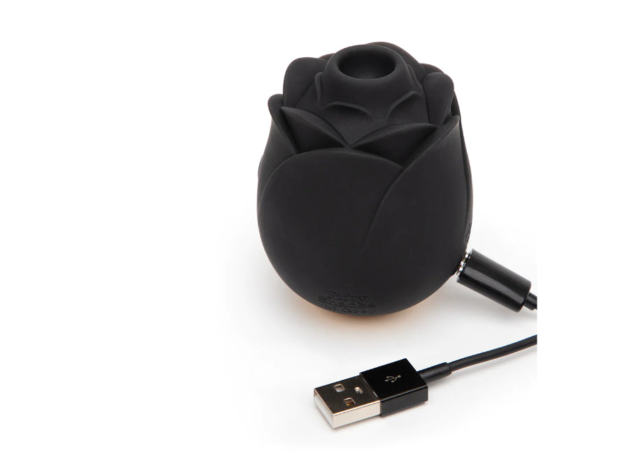 50 Shades Hearts And Flowers Air Pulse Black Rose
