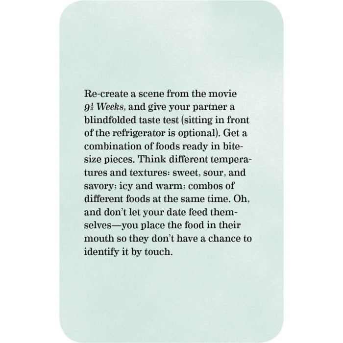 52 Cheap Dates at Home Idea Cards