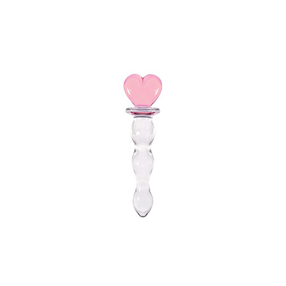 Crystal Heart of Glass Dildo