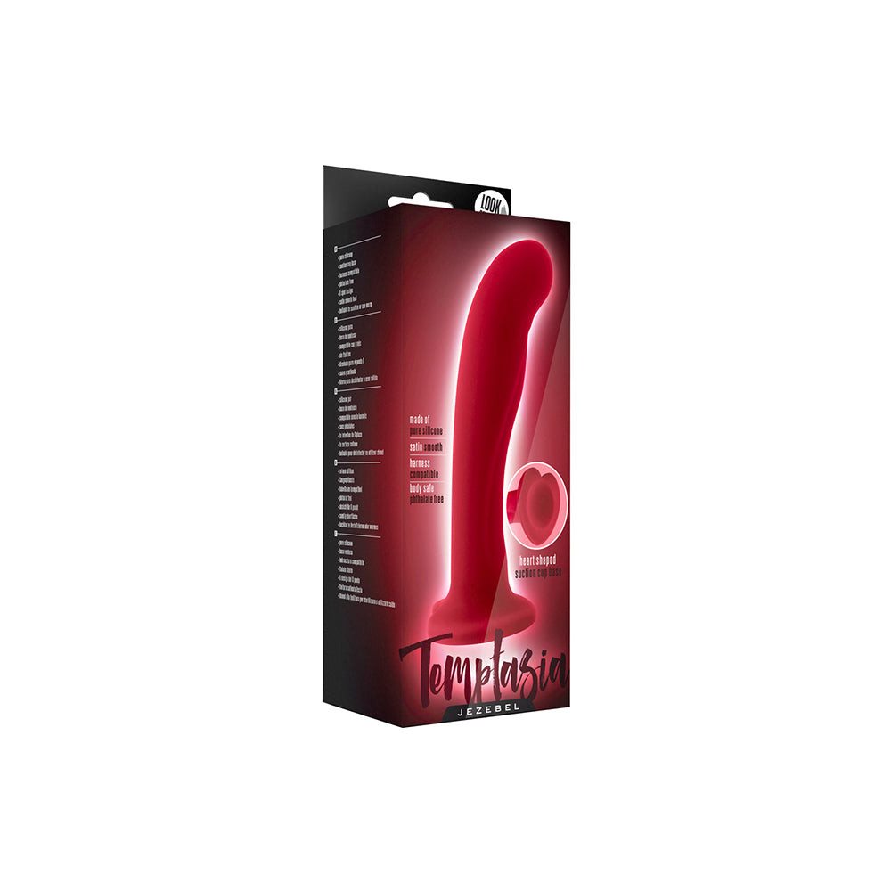Blush Temptasia Jezebel Silicone Suction Cup Dildo