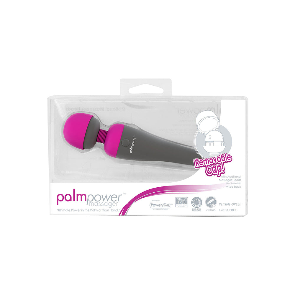 Palm Power Original Corded Silicone Wand Vibrator