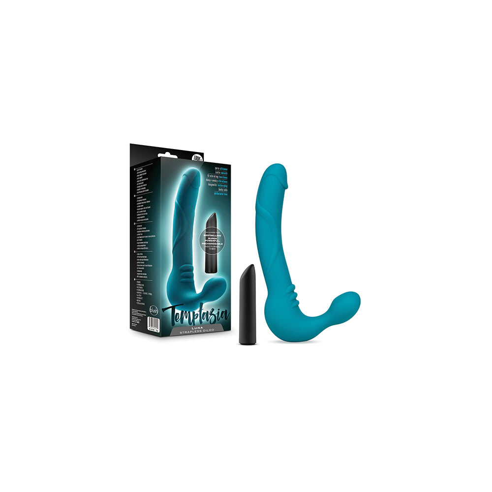 Blush Temptasia Luna Double Ended Vibrating Silicone Dildo