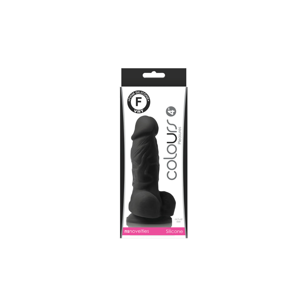 Colours Pleasures 4 Inch Silicone Suction Cup Dildo