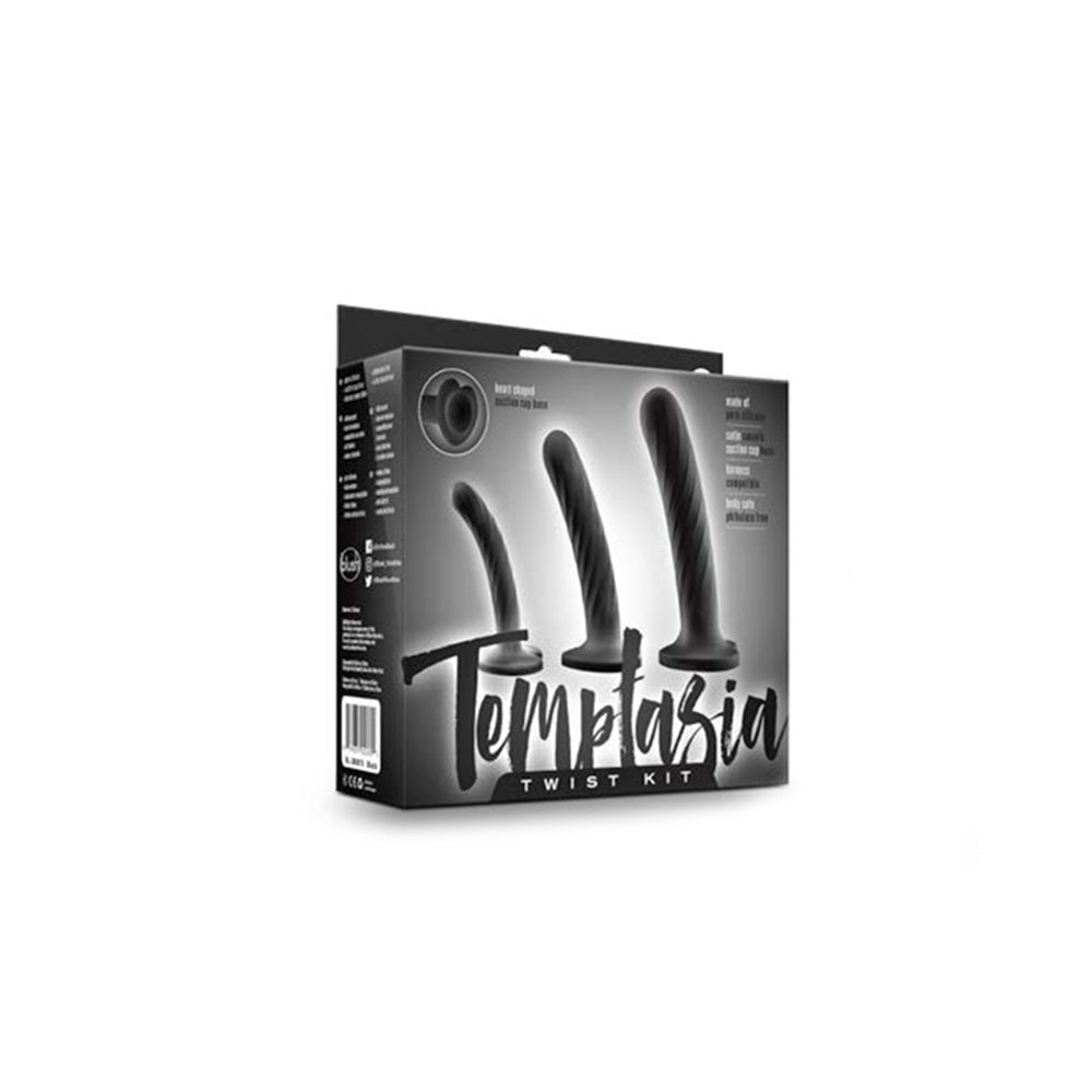 Blush Temptasia Twist Set Of Three Silicone Dildos