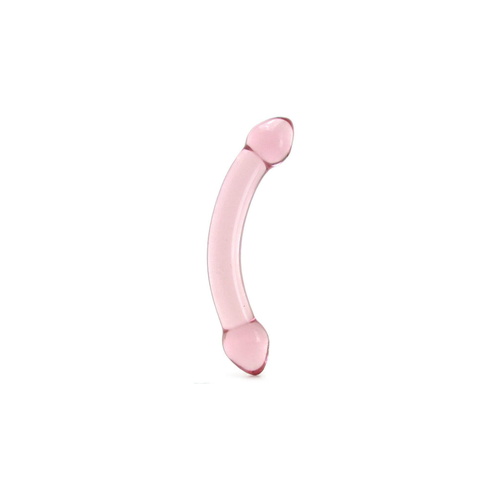 Glas Double Trouble Smooth Glass Dildo