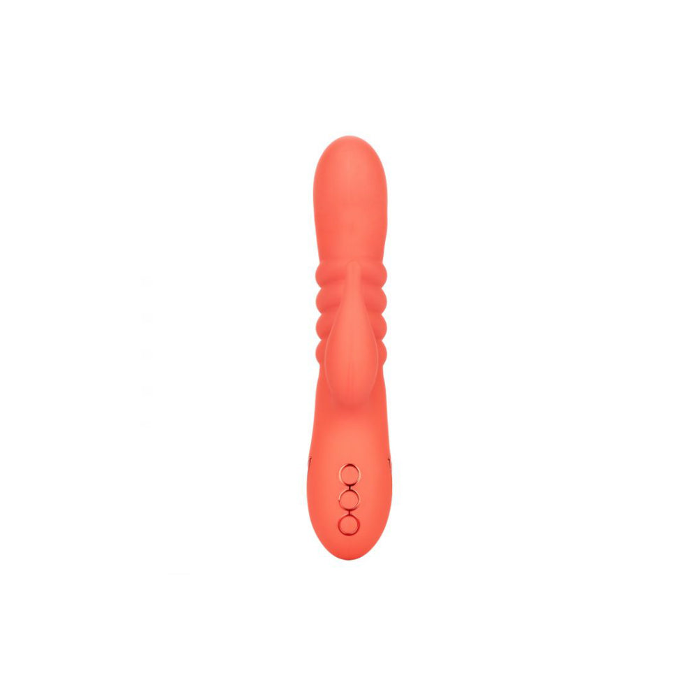 CalExotics California Dreaming Orange County Cutie Thrusting Rabbit Vibrator