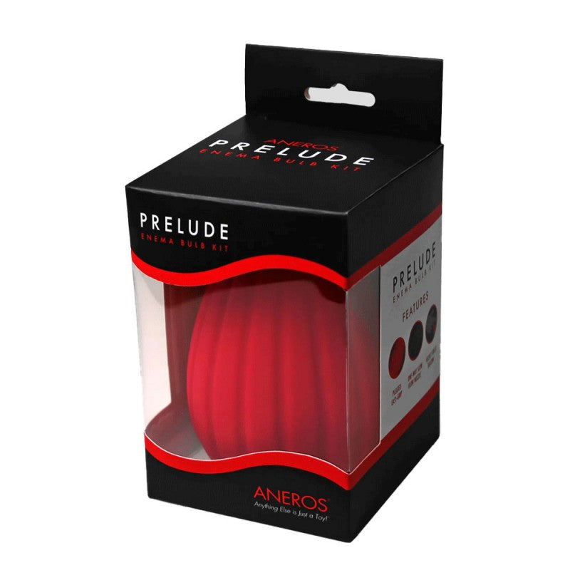 Aneros Prelude Silicone Douche Non-Return Enema Bulb