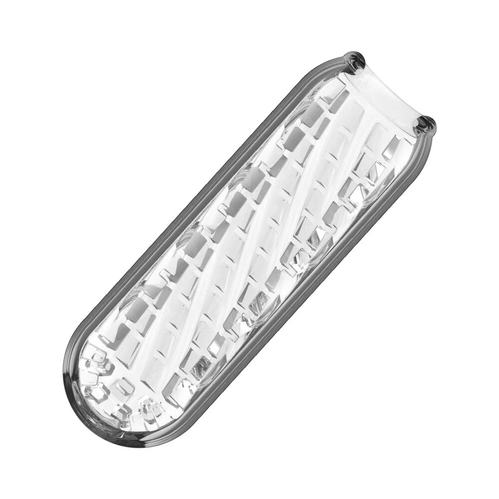 Adam & Eve Adam's Crystal Trio Stretchy Textured Closed Ended See Through Stroker Set of Three