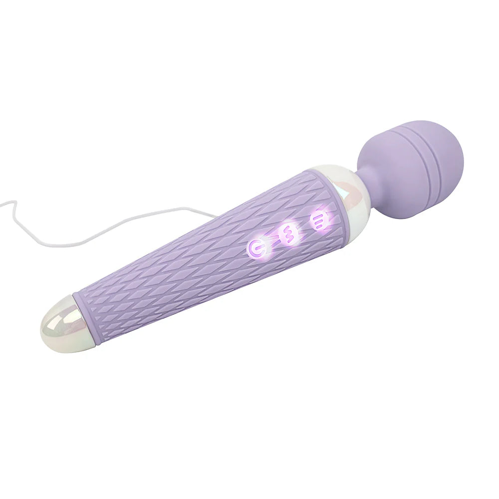 Adam & Eve Flexi Lexi Wand Compact Rechargeable Silicone Cordless Wand
