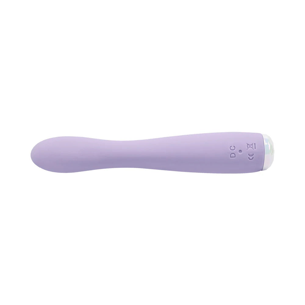 Adam & Eve Slim Lady Rechargeable Silicone Dual Stimulator with Fluttery External Stimulator