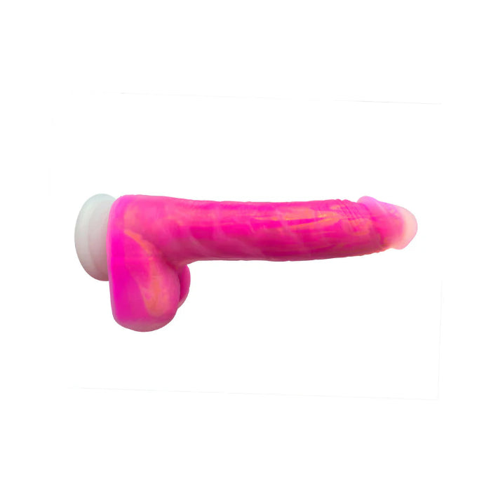 Adam & Eve The Squiggler Dual Density Rechargeable Silicone Remote Control Gyrating Dildo with Suction Cup