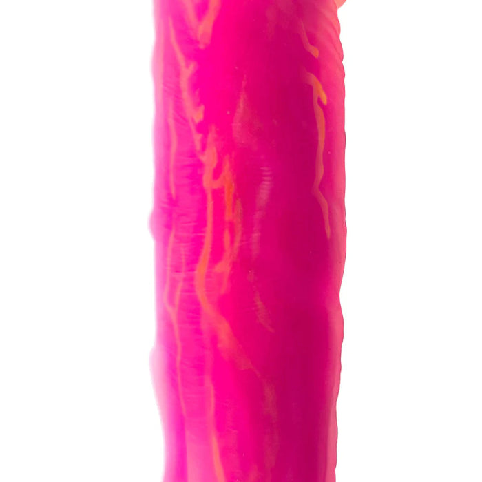 Adam & Eve The Squiggler Dual Density Rechargeable Silicone Remote Control Gyrating Dildo with Suction Cup