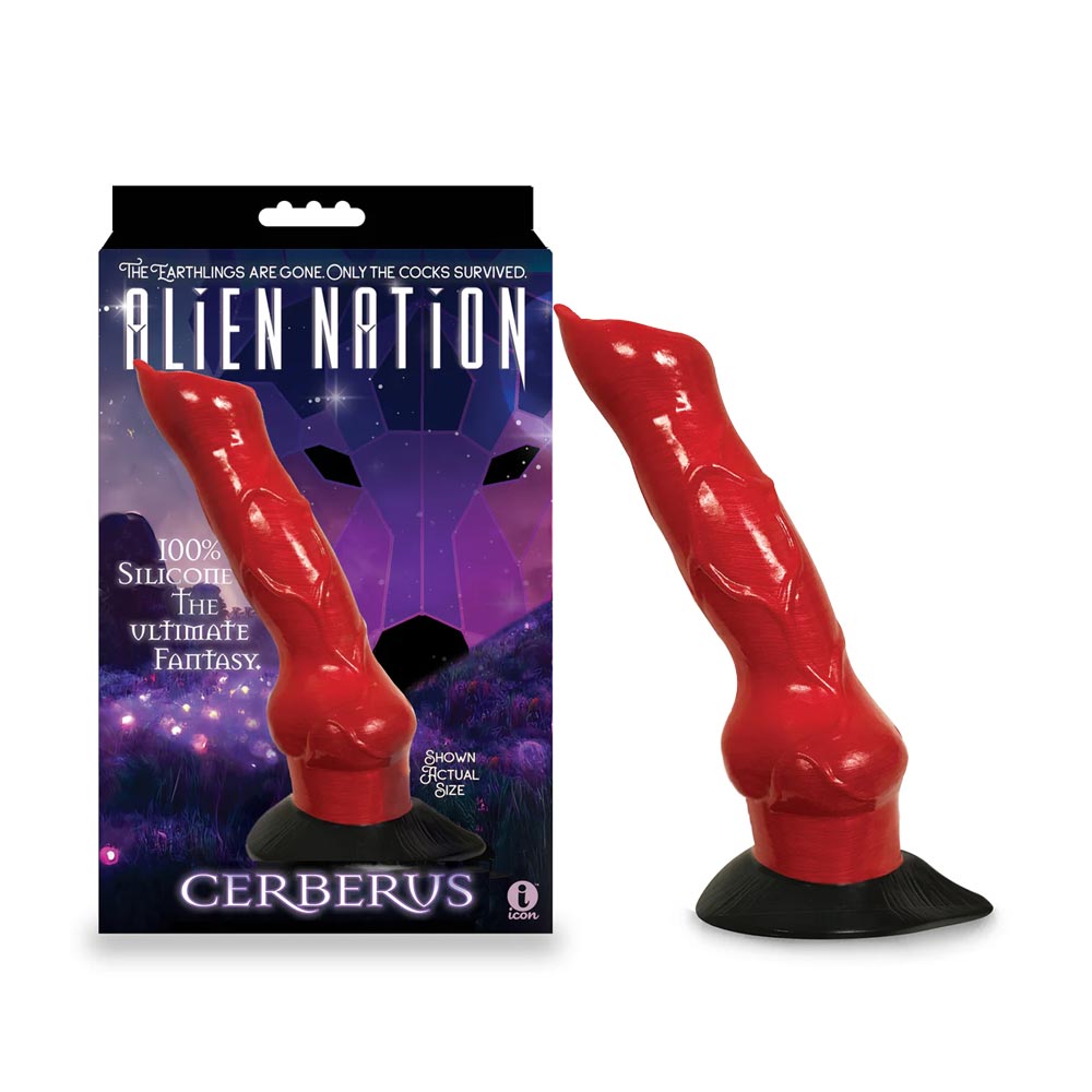 AlienNation Cerberus Fantasy Inspired Dildo With Strong Suction Cup