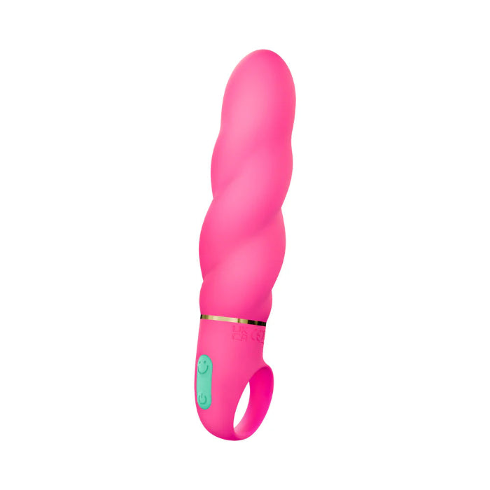 Blush Aria Amazing AF 2.0 Powerful Twisted Texture Vibrator With Loop Handle