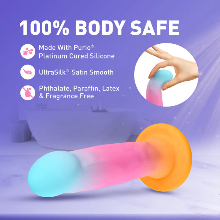 Blush Avant Golden Dawn Artisan Suction Cup Silicone Dildo