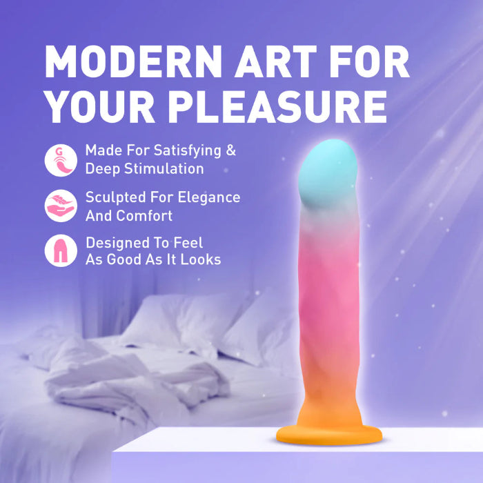Blush Avant Golden Dawn Artisan Suction Cup Silicone Dildo