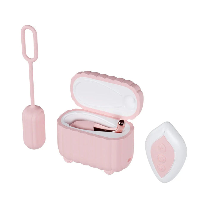 Blush Play With Me Wanderlust Rechargeable Silicone Remote Control Discreet Vibrator Set