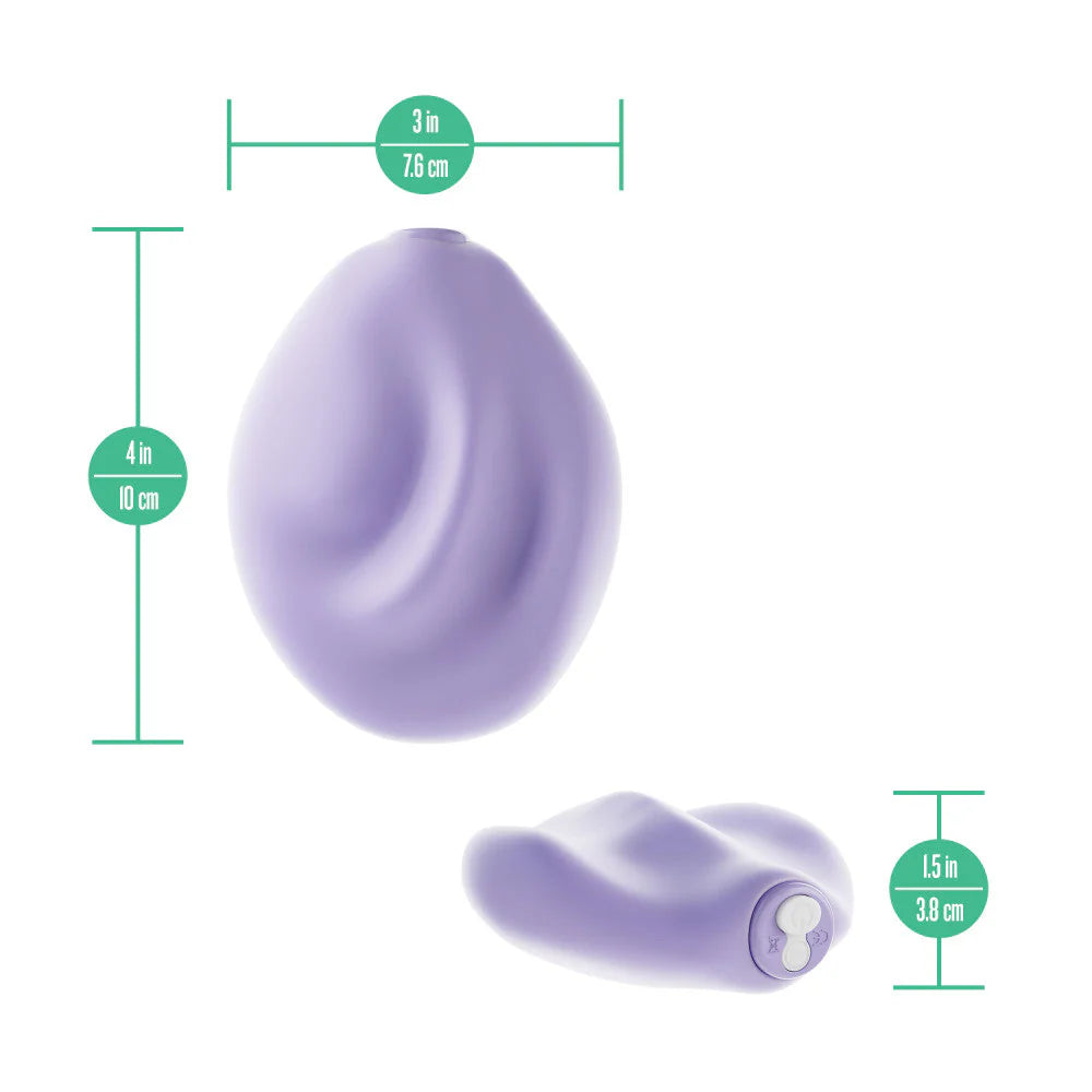 Blush URSELF Pulse Pad Silicone Squishy Grinding Remote Control Vibrator
