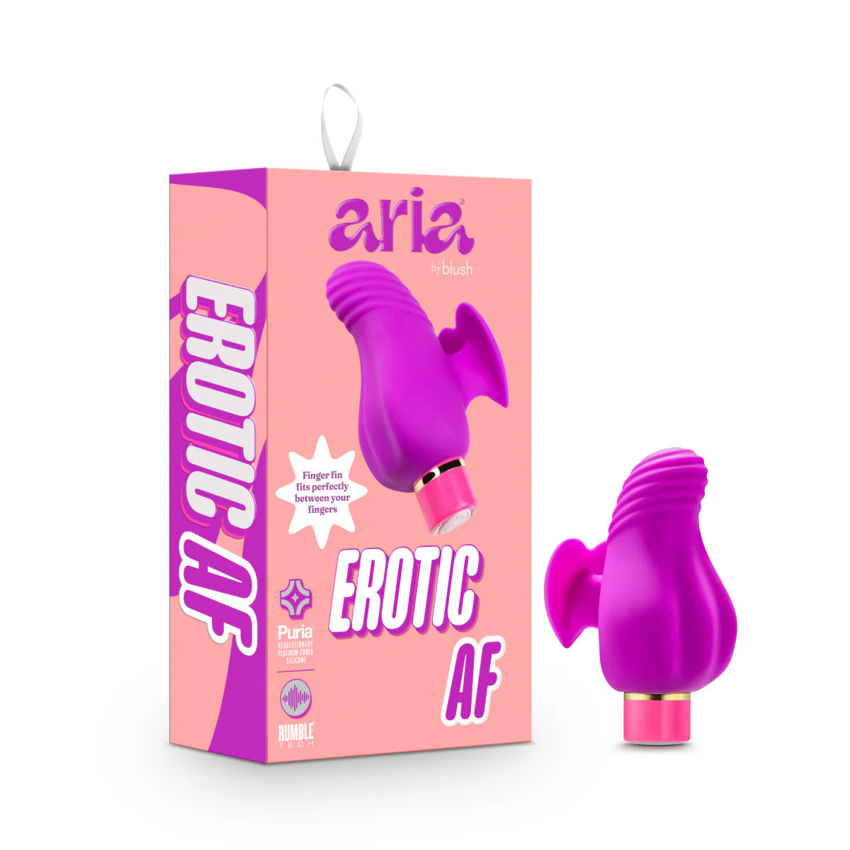 Blush Aria Erotic AF Rechargeable Mini Finger Vibrator