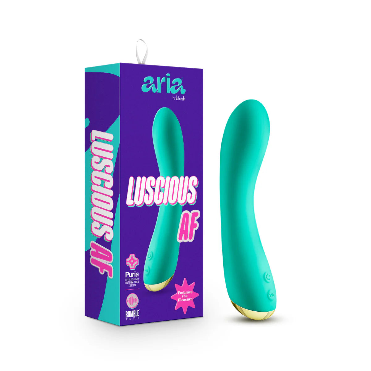 Blush Aria Luscious AF Rechargeable Curved G-Spot Vibrator