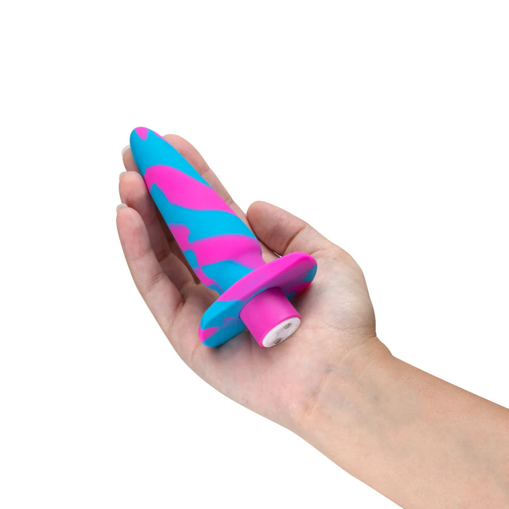 Blush Avant Vibrotize Silicone Slim Rechargeable Vibrating Butt Plug