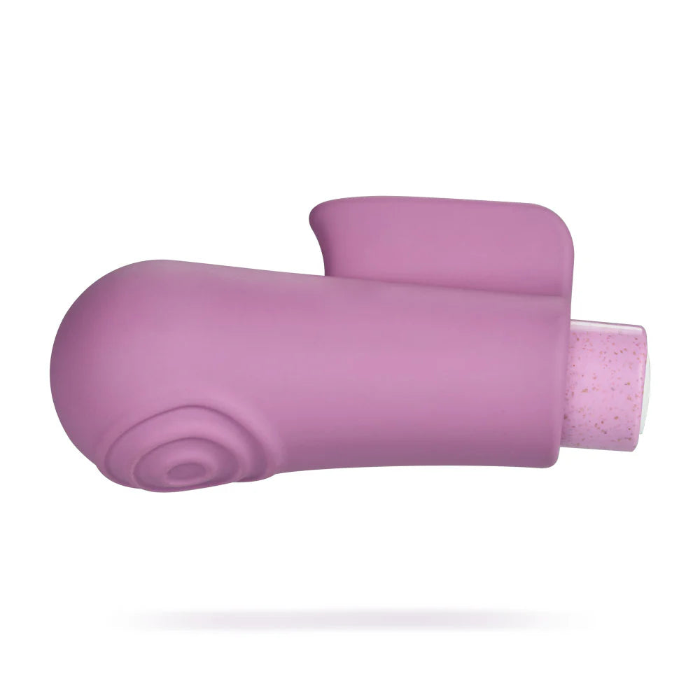Blush Gaia Eco Delight Rechargeable Bullet And Silicone Textured Finger Sleeve