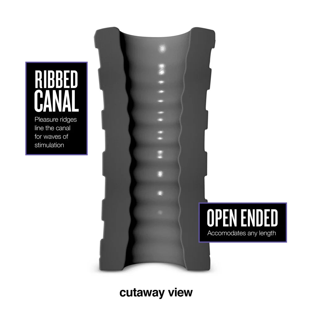 Blush M Elite Platinum Hekx Silicone Stroker Masturbation Sleeve