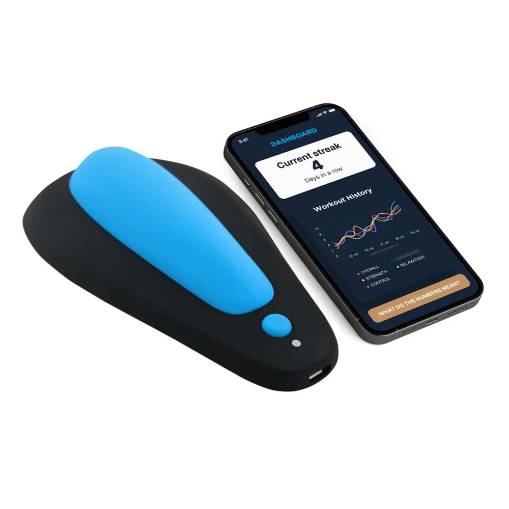 Boost: Sit-On-Top Interactive App Enabled Kegel Trainer