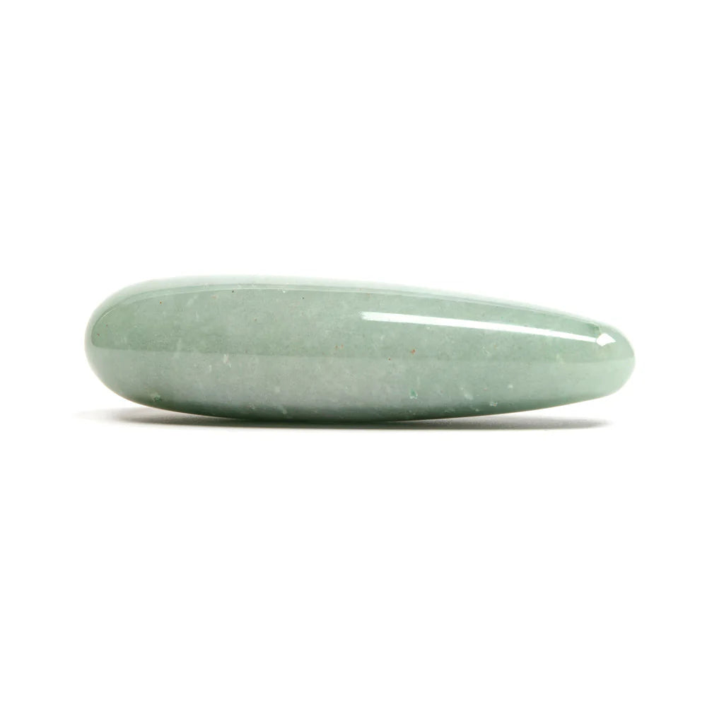 Chakrubs Indian Jade Original Green Aventurine Wand For Luck and Optimism