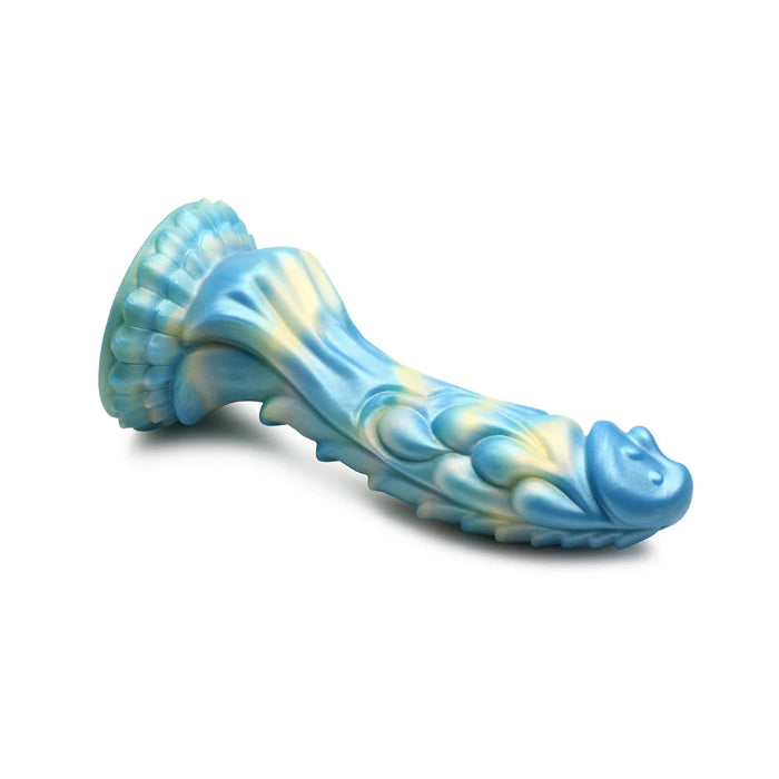 Creature Cocks Cocks Sea Stallion Vibrating Remote Control Textured Fantasy Shaped Harnessable Silicone Dildo With Suction Cup