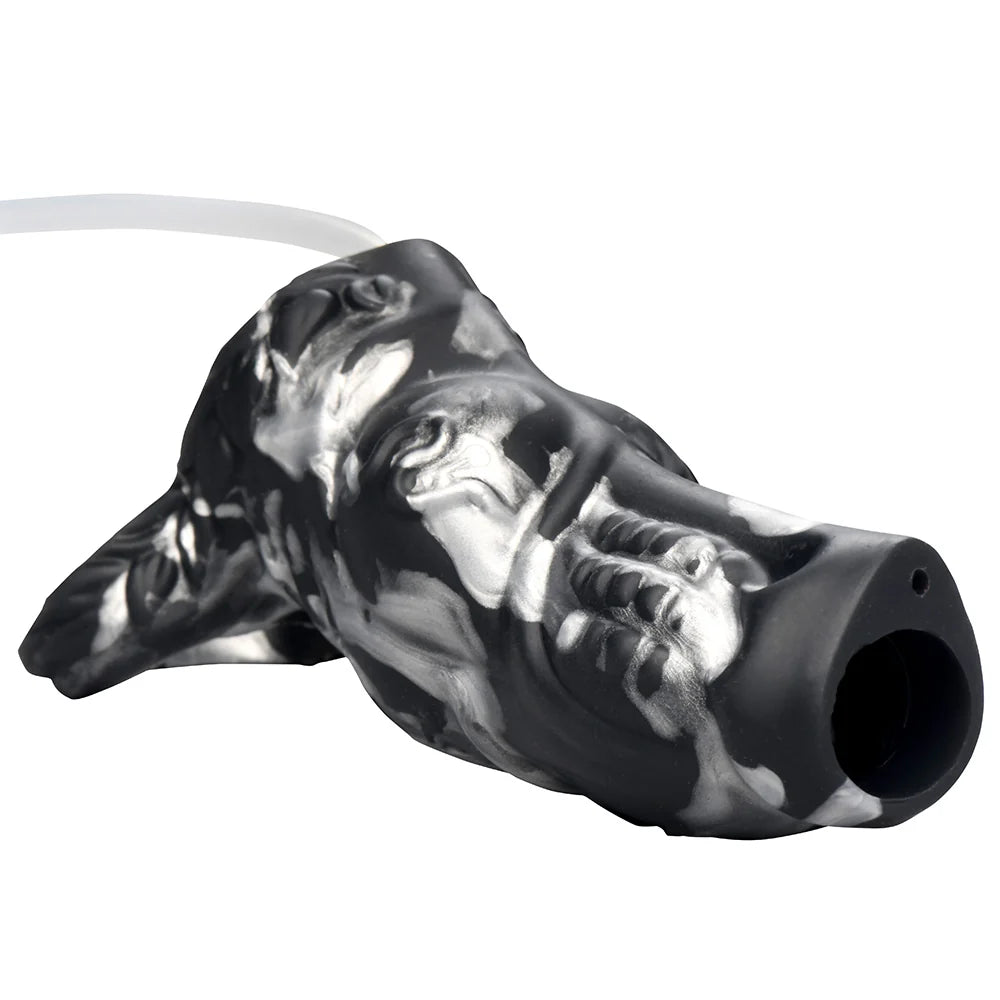 Creature Cocks Night Prowler Squirting Werewolf Fantasy Shaped Silicone Wearable Penis Enhancer