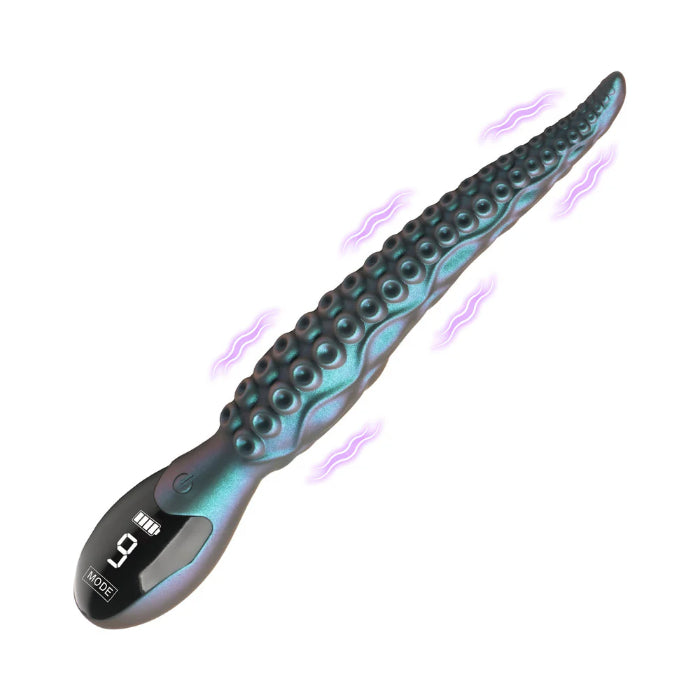 Creature Cocks Tentavibe Vibrating Rechargeable Silicone Tentacle Fantasy Shape Vibrator With Handle