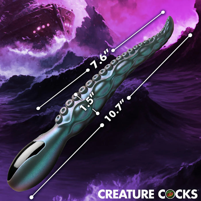 Creature Cocks Tentavibe Vibrating Rechargeable Silicone Tentacle Fantasy Shape Vibrator With Handle