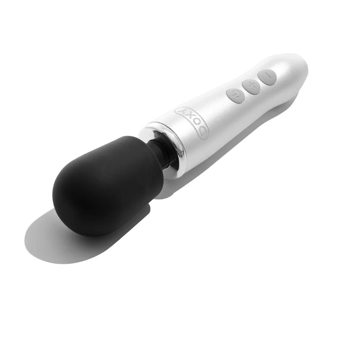 Doxy Go Travel-Sized Rechargeable Rumbly Powerful Wand Massager