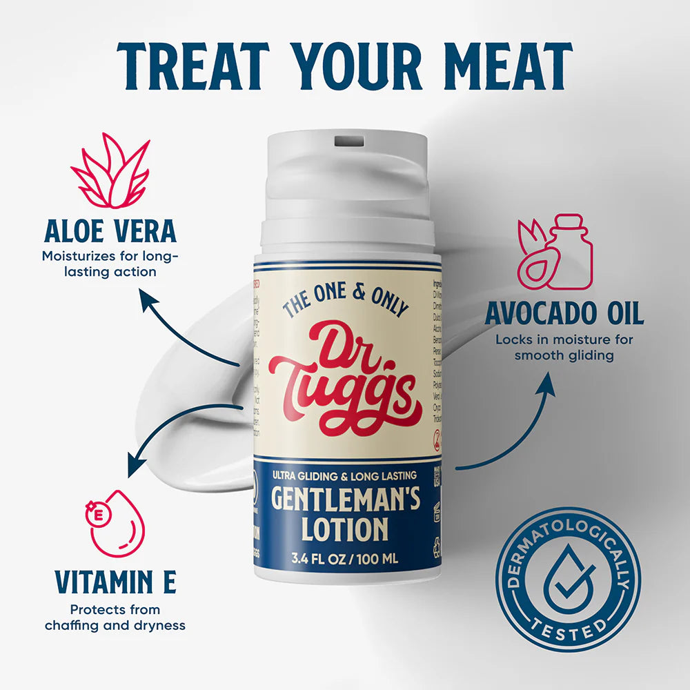 Dr. Tuggs Gentleman's Water-Based Moisturizing Masturbation Lotion