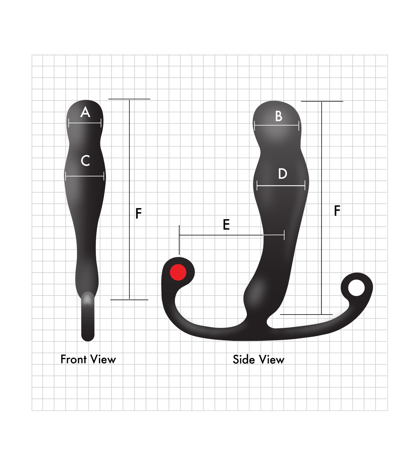 Aneros Eupho Syn Trident Prostate Massager