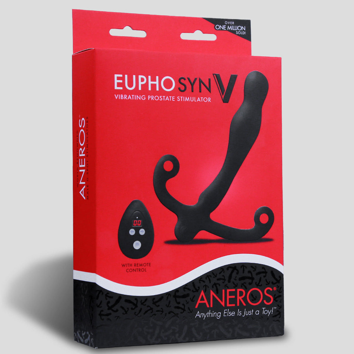 Aneros Eupho Syn V Remote Control Vibrating Trident Prostate Massager