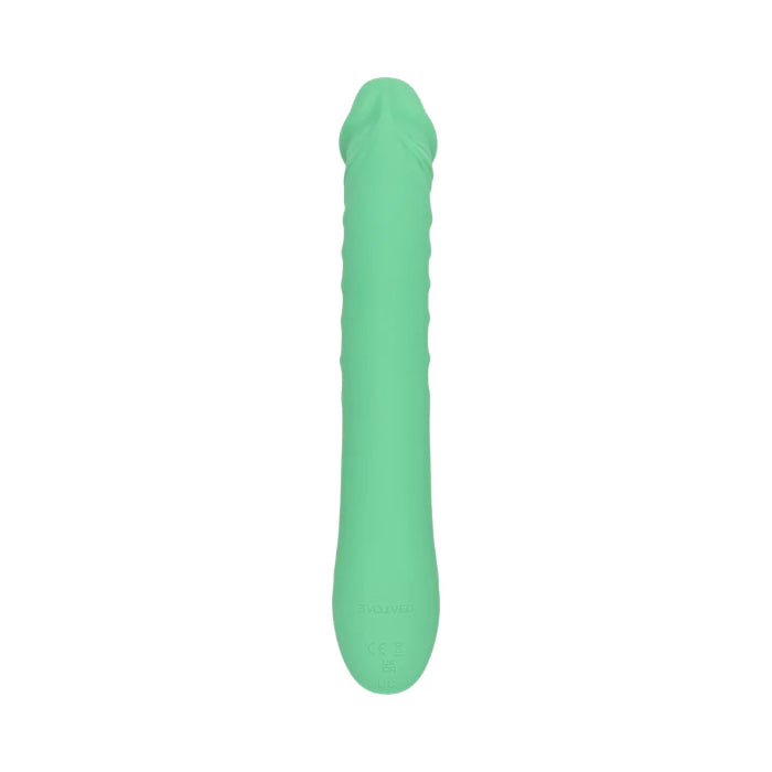 Evolved Full Throttle Warming Textured Flexible Rechargeable Vibrator