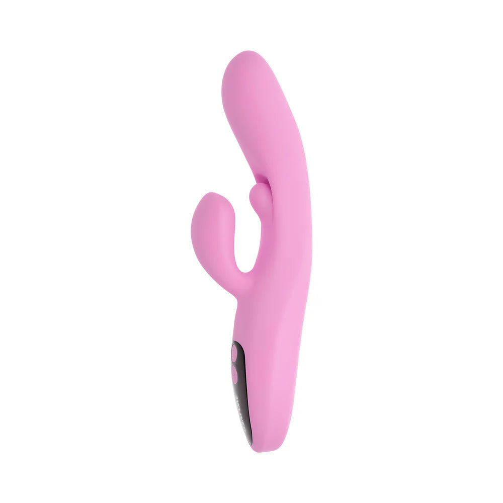 Evolved Push the Button Curved Rabbit Vibrator