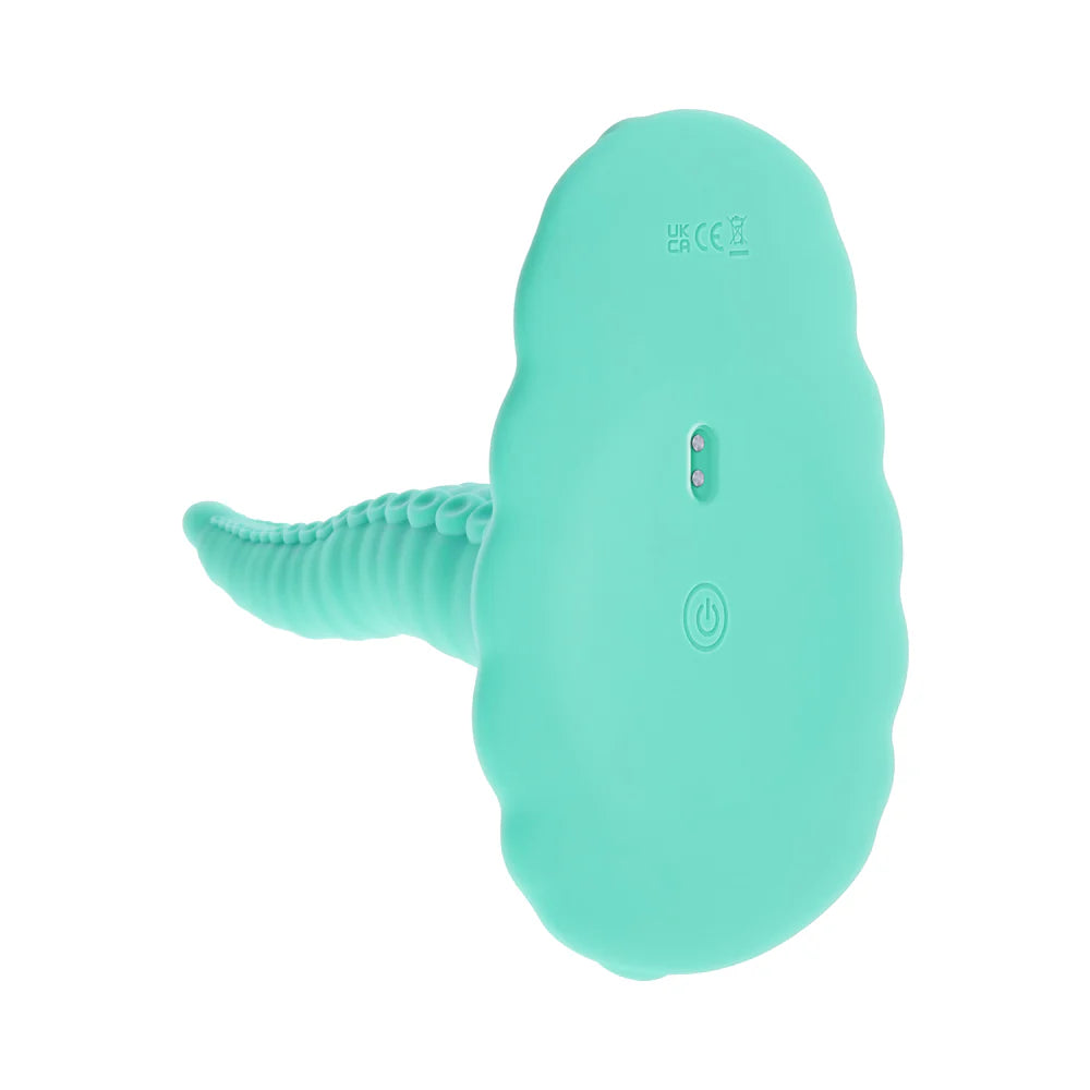 Evolved Tentacle Fantasy Texture Rechargeable Remote Control Vibrating Silicone Grinding Pad