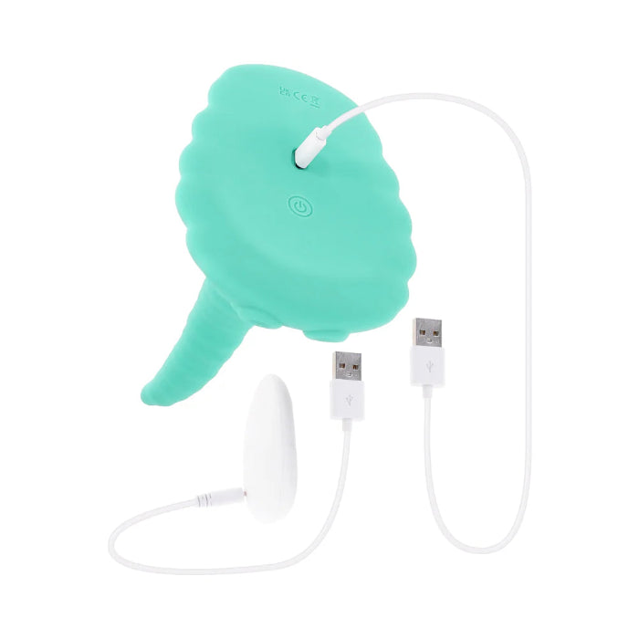 Evolved Tentacle Fantasy Texture Rechargeable Remote Control Vibrating Silicone Grinding Pad