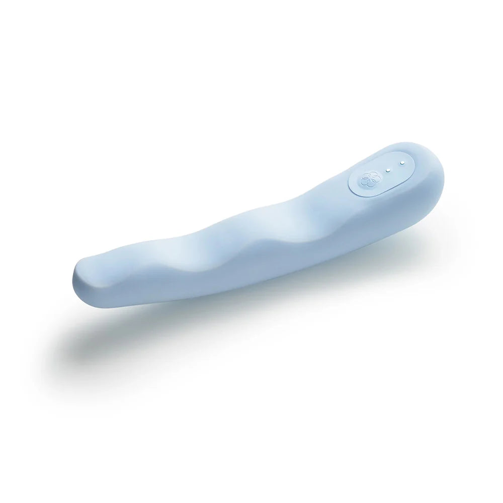 Iroha tsuki MINAMO Flexible Tip Squishy Wave Texture Rechargeable Vibrator With Charging Case