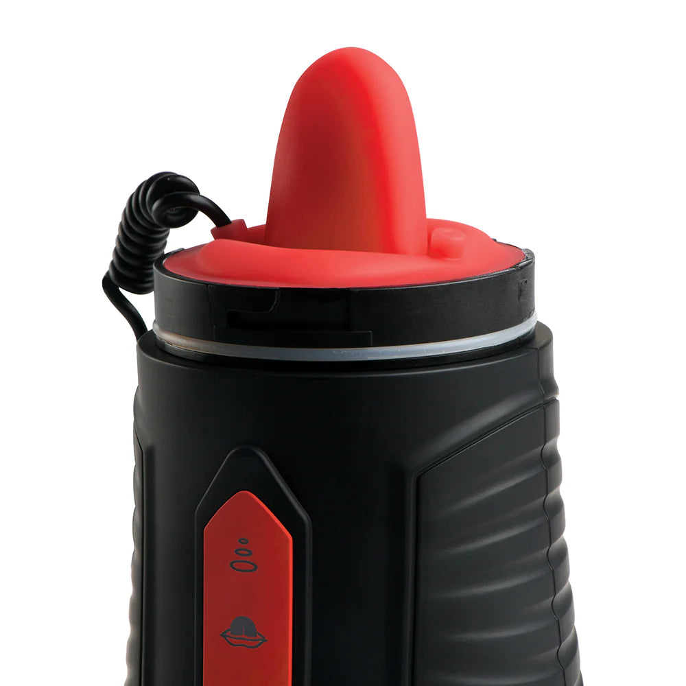 JOCK Advanced Blow Job Sucking, Licking, & Vibrating Masturbator