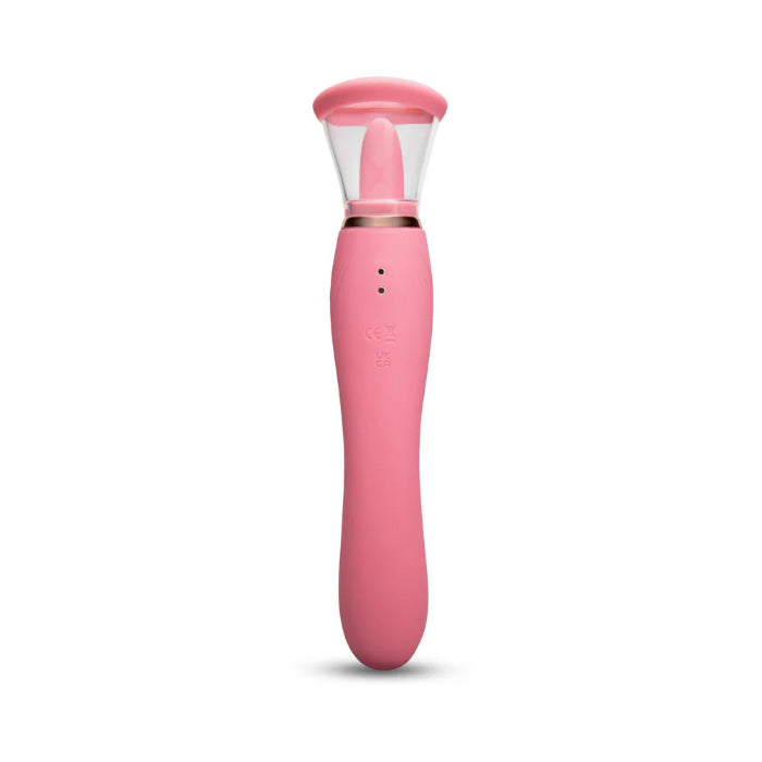 Le Wand Lick Rechargeable Dual Flicking Tongue Oral Sex Simulator & G-Spot Vibrator